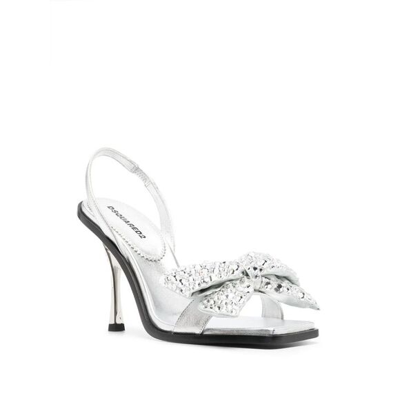 Dsquared2 Women's Sandals Silver - Picture 2 of 4